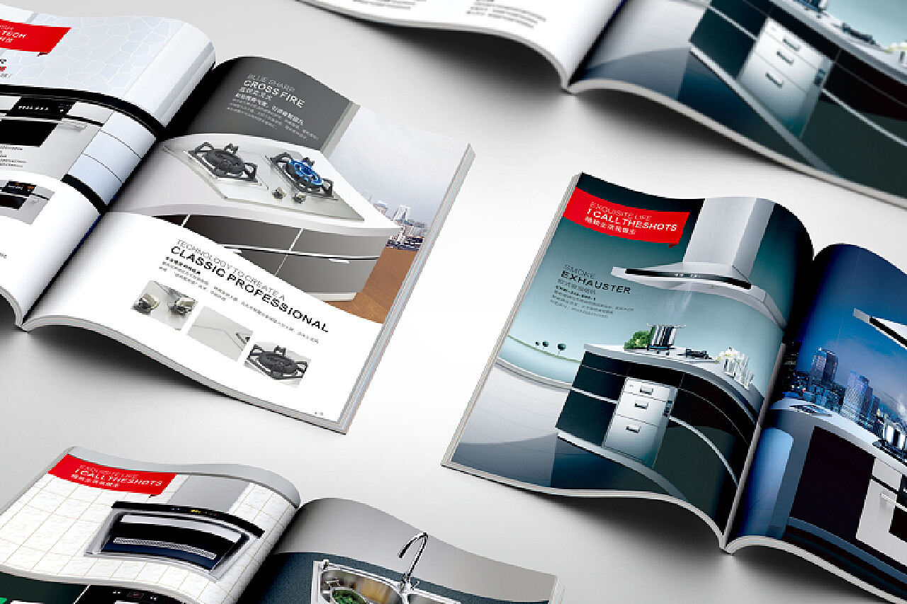 厨电产品画册设计 品牌视觉的烹饪艺术